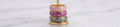 Trendy Gold-Plated Pastel Enamel Adjustable Rings for Women & Girls (Combo / Stackable Rings)